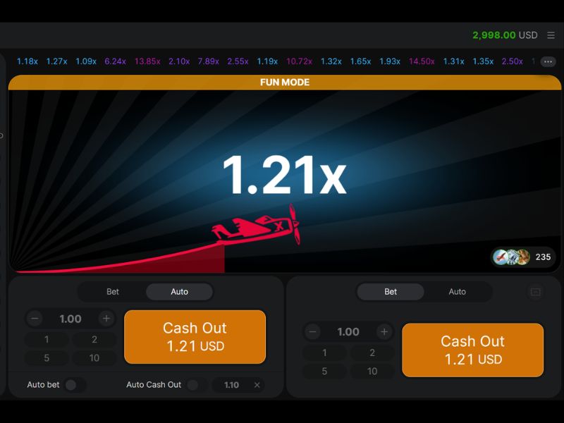 Regras do jogo Aviador