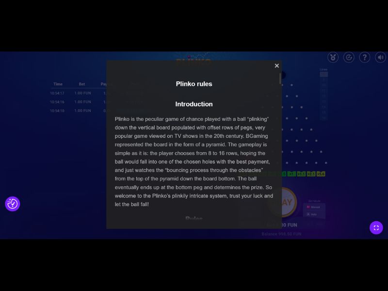 Wie man Plinko auf mobilen Geräten spielt