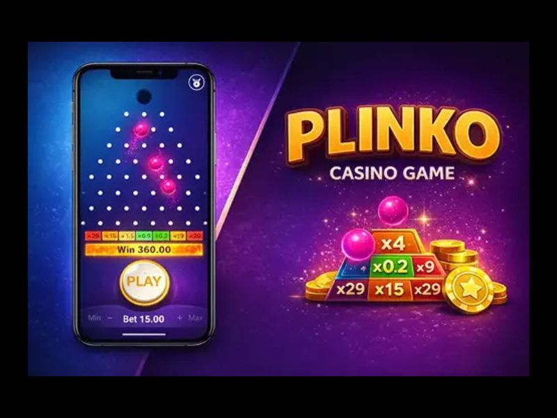 Plinko spielen um Geld bei WinMatch