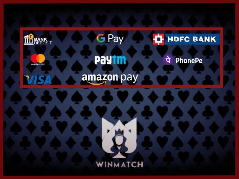 Payment method at Winmatch