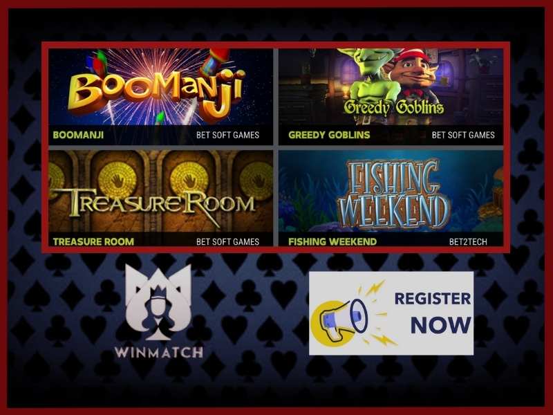 Easy registration at WinMatch casino